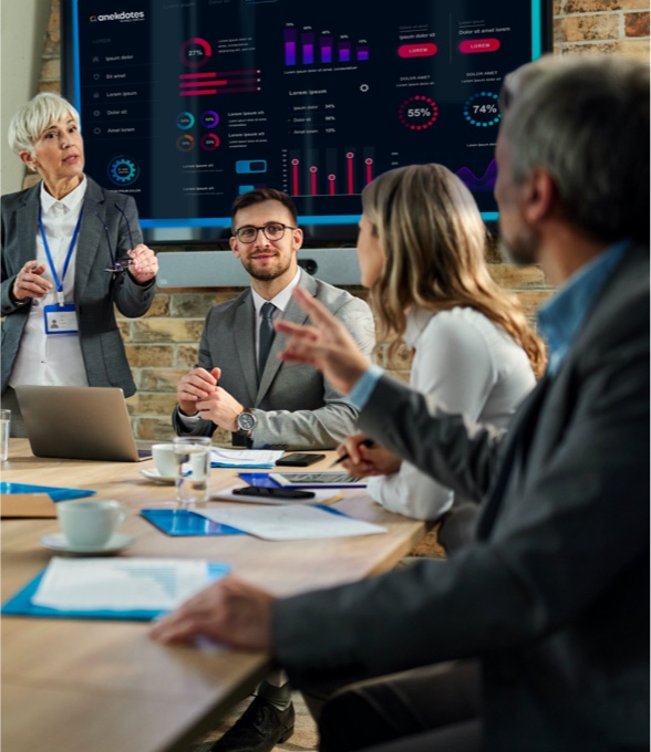 Stratège d'affaire Anekdotes